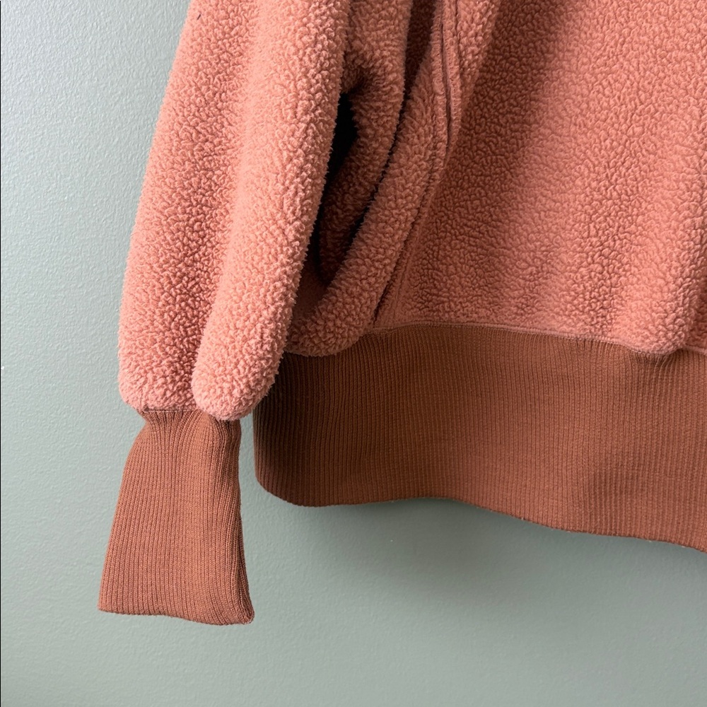 FP We The Free Cozy Camden Sweater Brown Oversized Sz XS - Picture 8 of 9